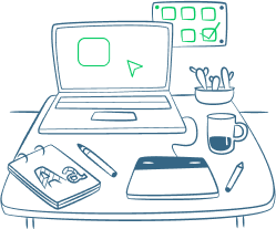 computer desk